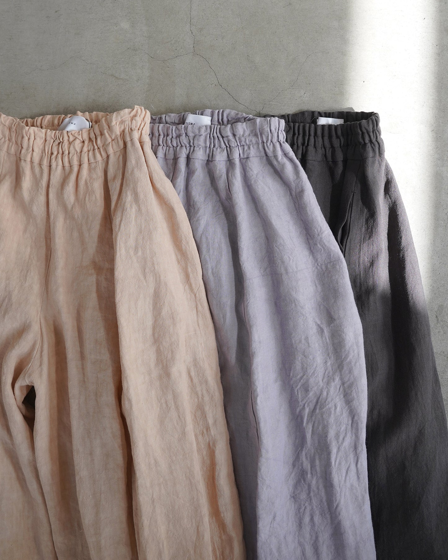 ワイドパンツ / サニーリネン