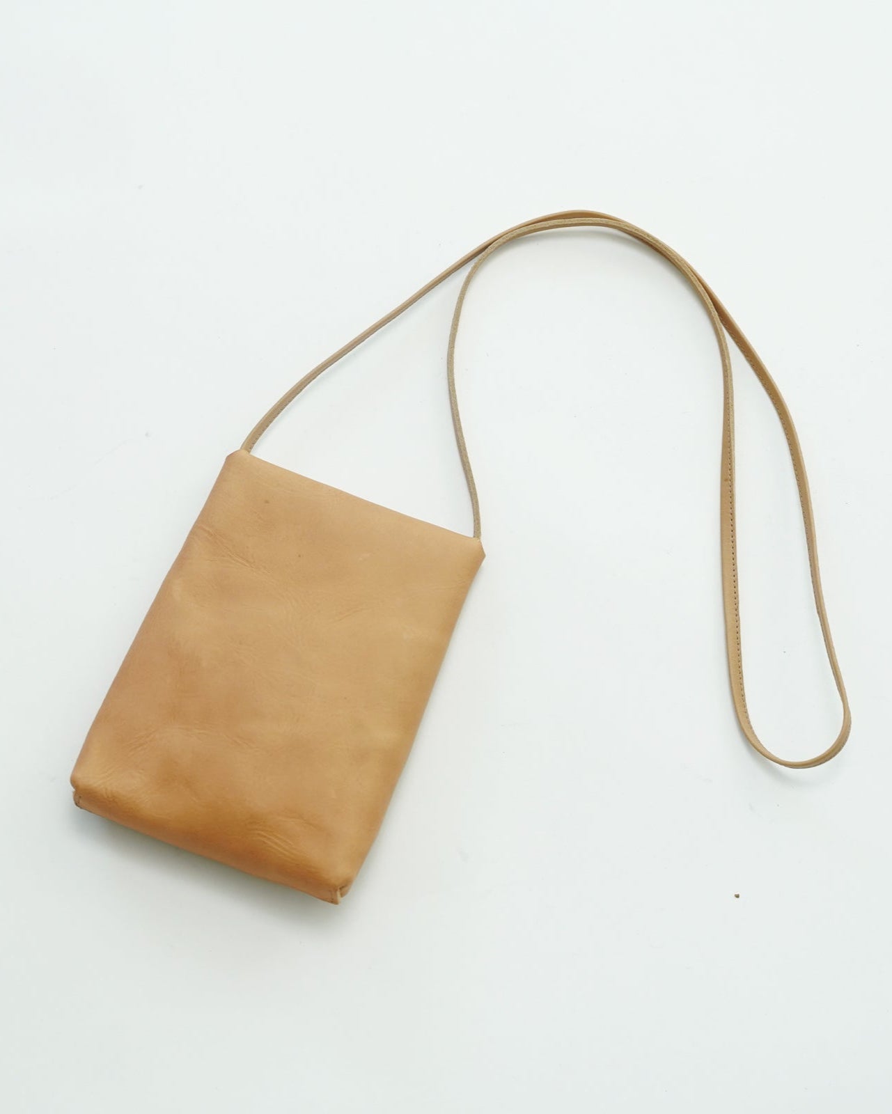 Leather mini shoulder bag
