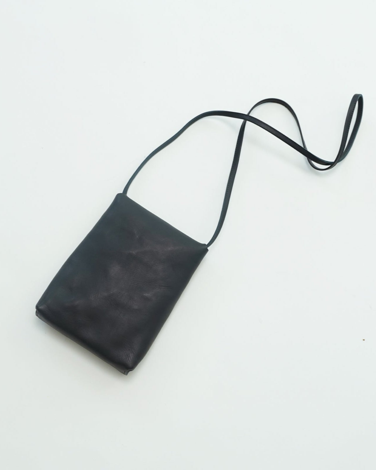 Leather mini shoulder bag