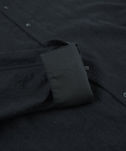 Under construction | [Uploaded on 11/02 (Sat)] Wool striped overshirt