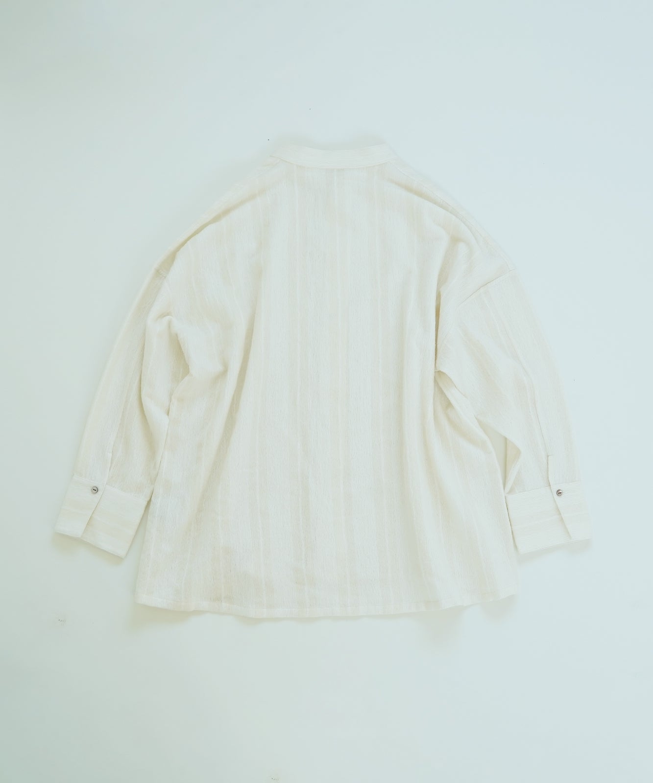 Under construction | [Uploaded on 11/02 (Sat)] Wool striped overshirt