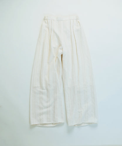 Under construction | [11/02 (Sat) launch] Straight pants wool stripe