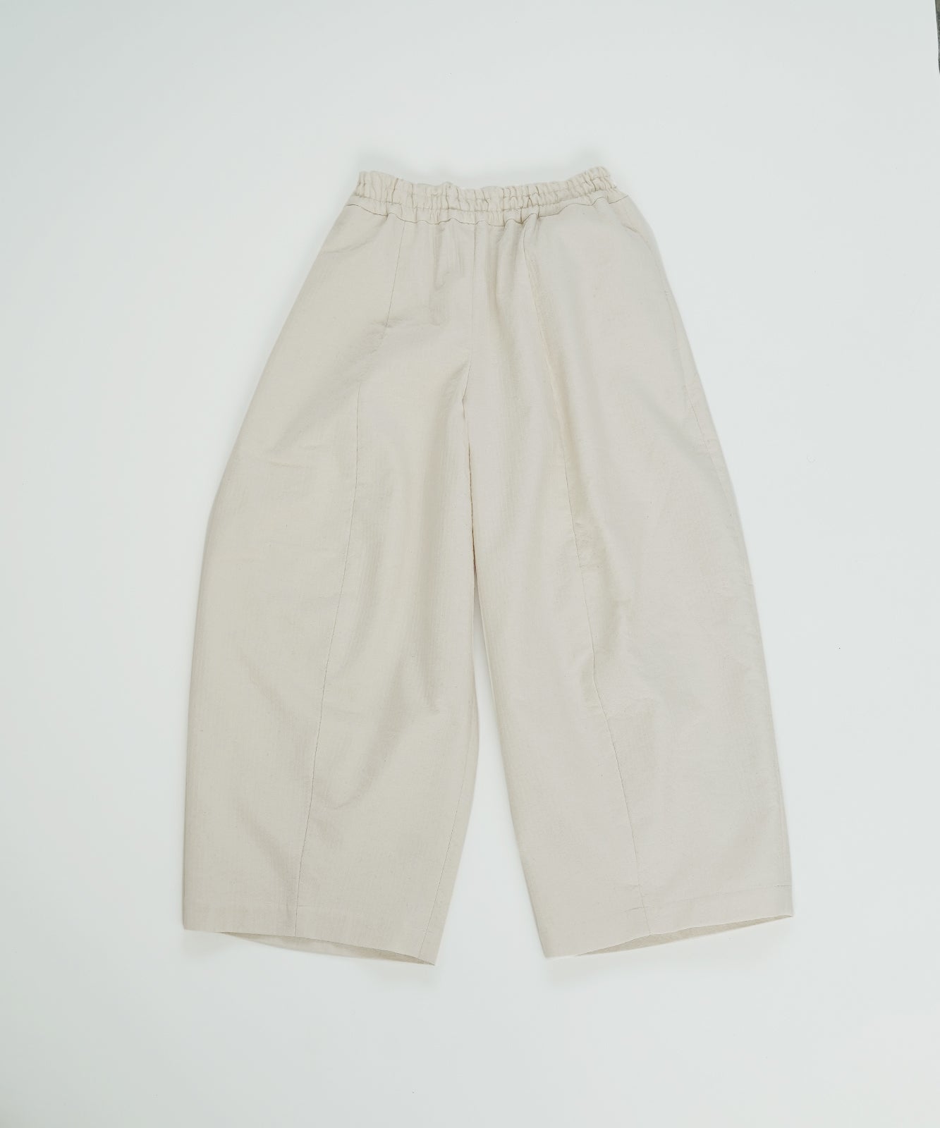 Under construction | [Released on 10/05] Wide pants, puffed woven cotton