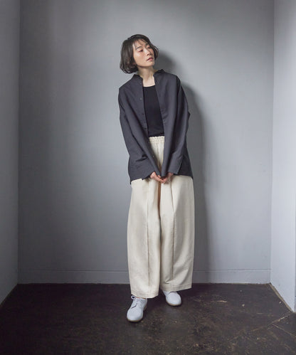 Under construction | [Released on 10/05] Wide pants, puffed woven cotton