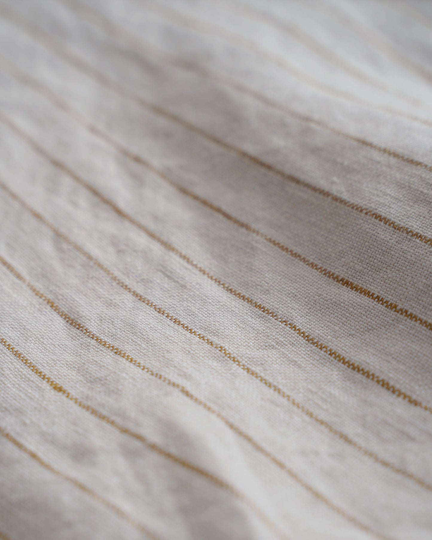 Straight Skirt/Linen Stripe
