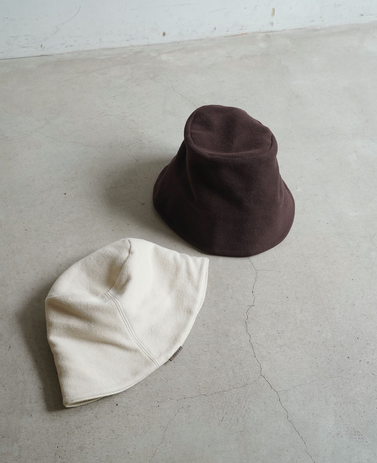 クロシェハット / ナッピングコットンツイル / アイボリー