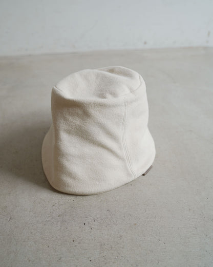 クロシェハット / ナッピングコットンツイル / アイボリー