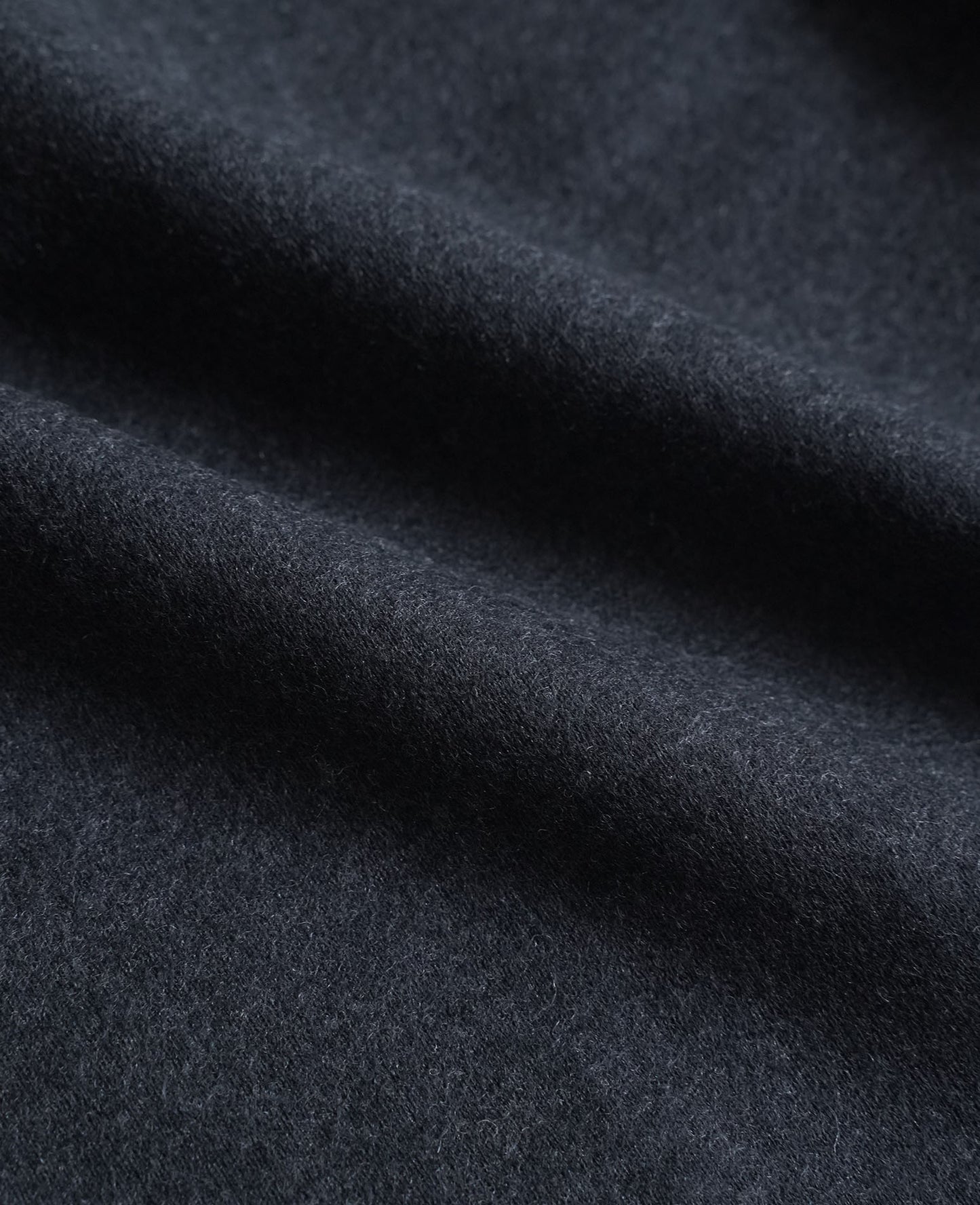 ドルマンTシャツ / スムースミルドウール / チャコールグレー