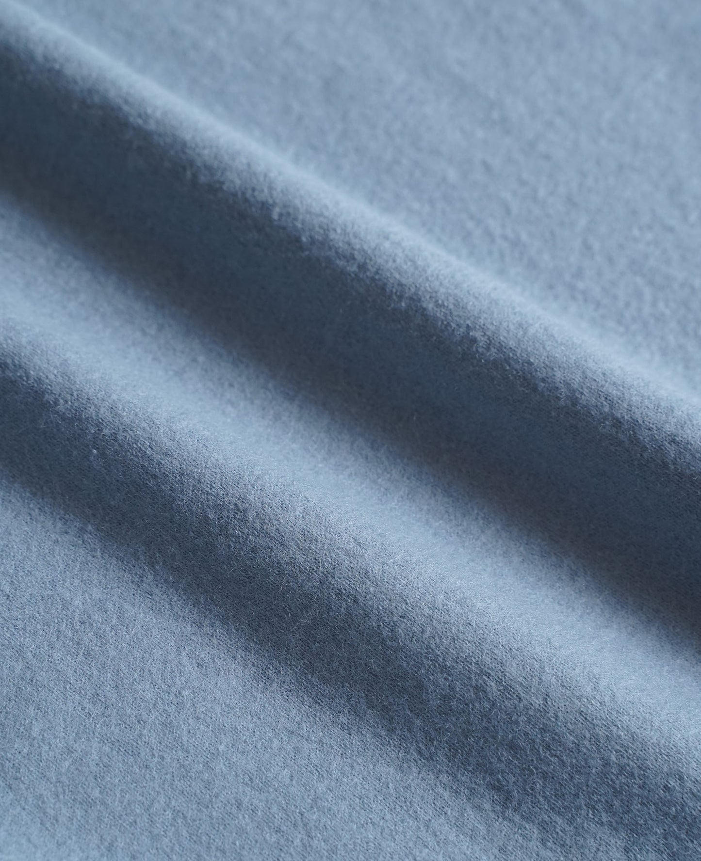 ドルマンTシャツ / スムースミルドウール / ミストブルー