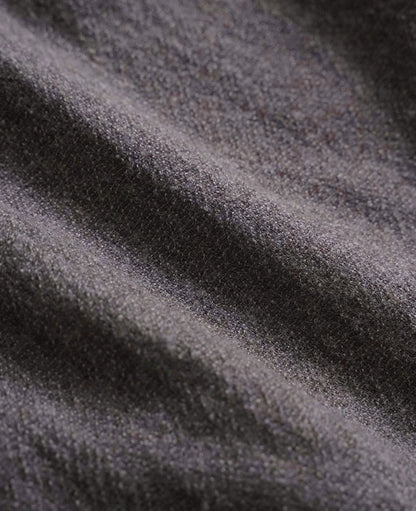 フリンジローブ / ウールガーゼ/ モカブラウン