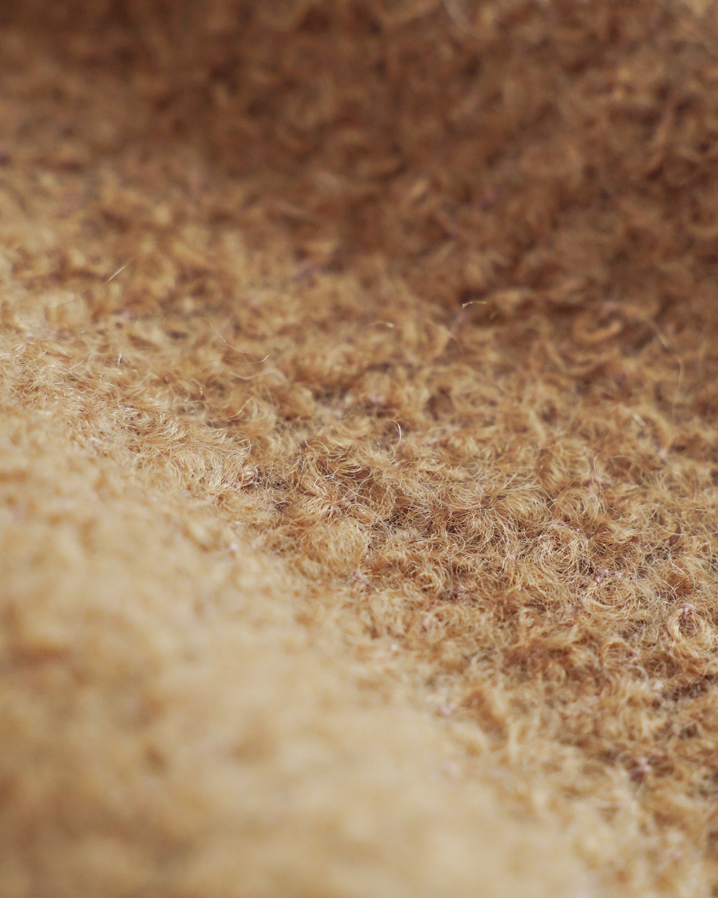 【12月6日(土)12時〜発売】ニットベスト / ループニット / キャメル