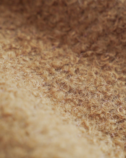 【12月6日(土)12時〜発売】ニットベスト / ループニット / キャメル