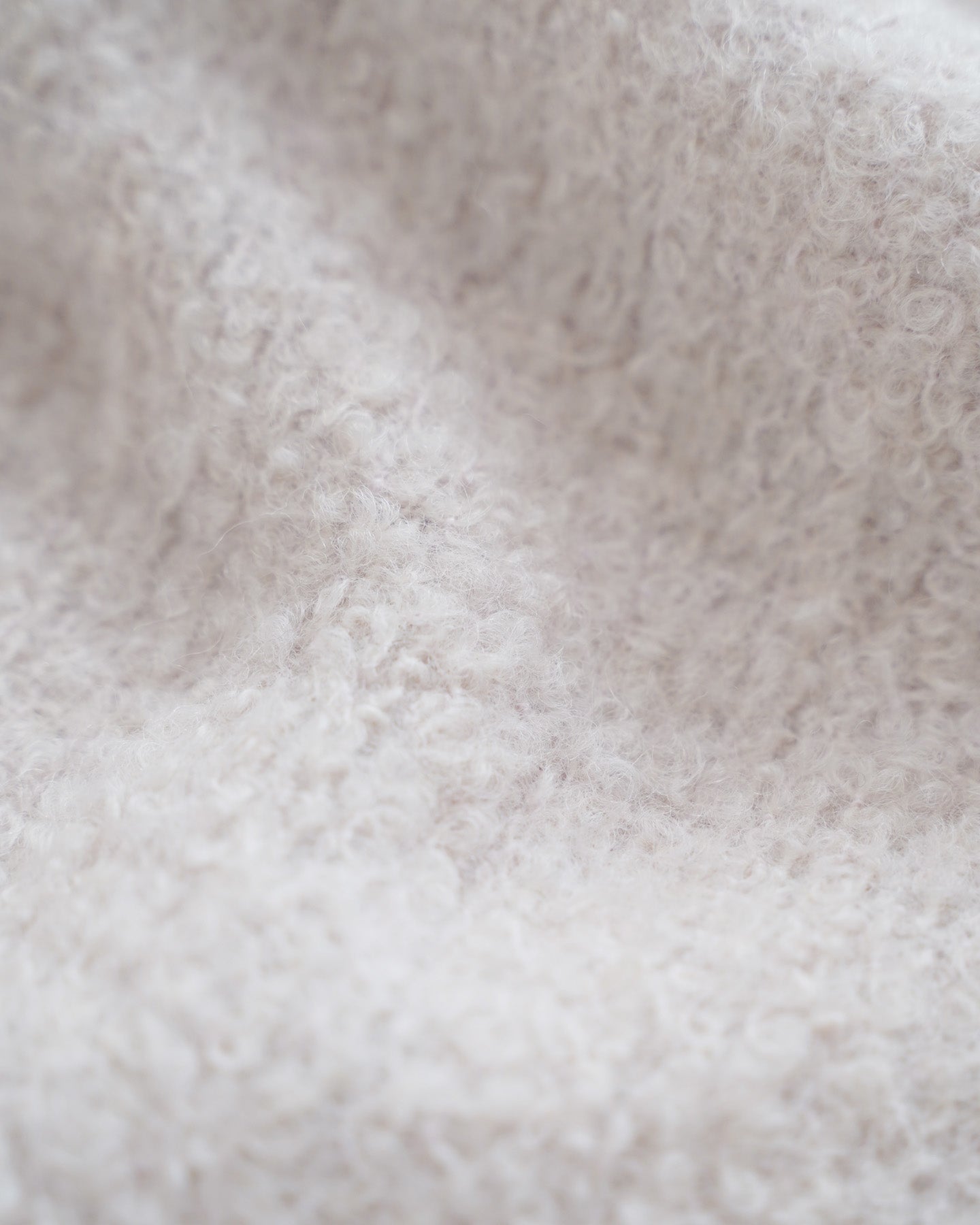 【12月6日(土)12時～発売】ニットベスト / ループニット / シルバーピンク