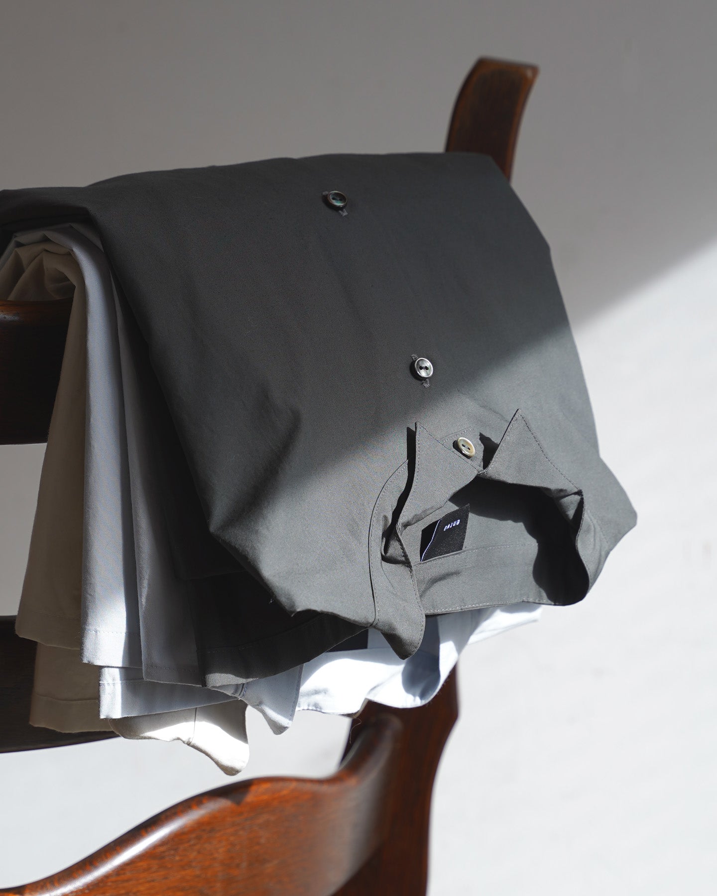 オーバーシャツ / タイプライターコットン – entwa