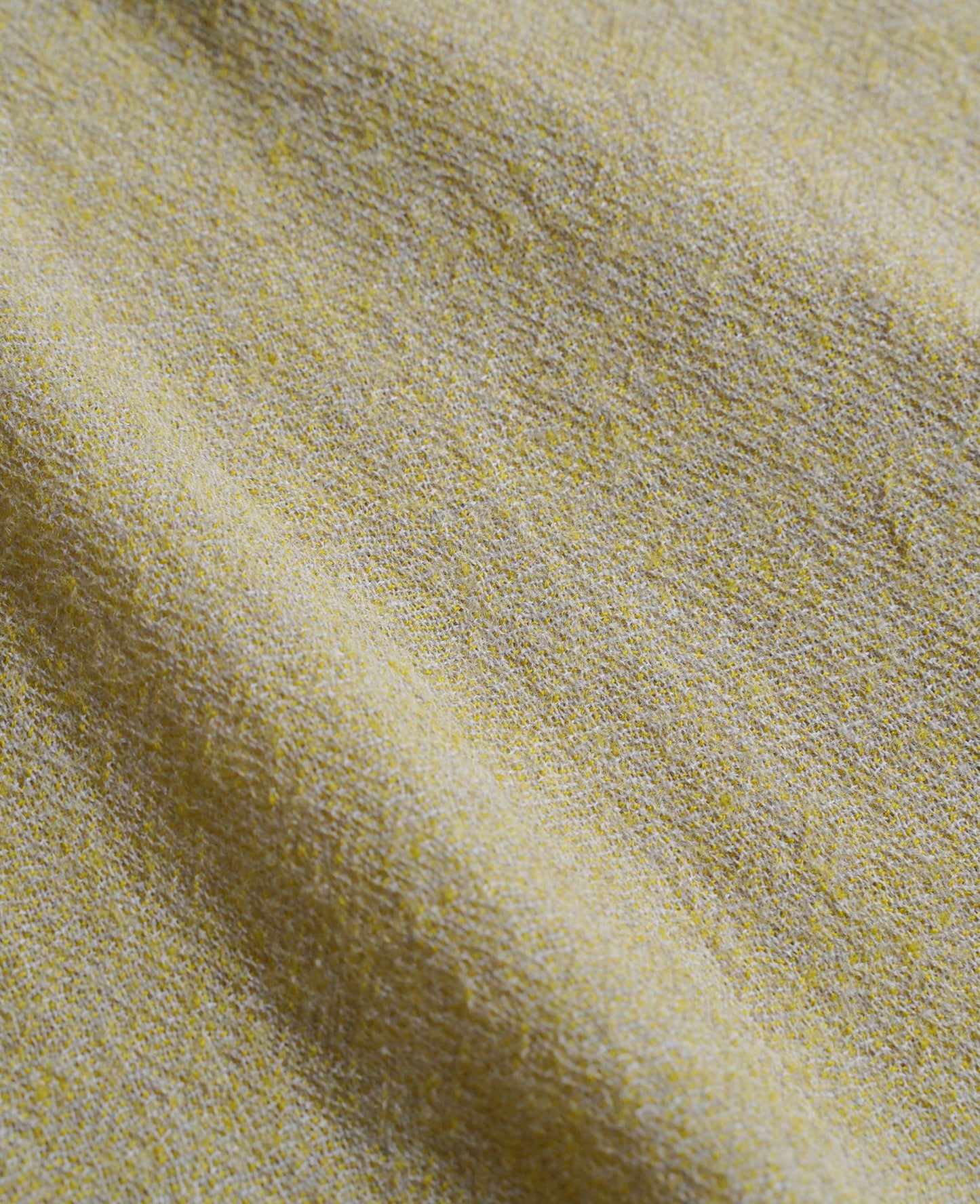 オーバーシャツ / ウールガーゼ / イエロー