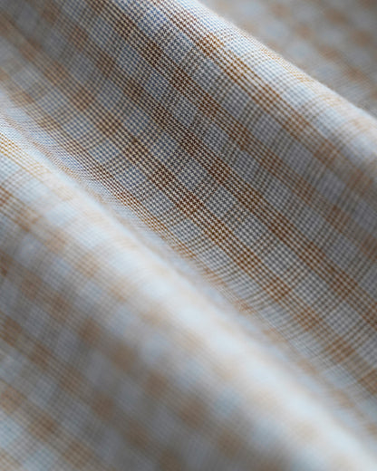 【12月6日(土)12時～発売】スタンドカラーシャツ / ブロックチェック / ライトブルー