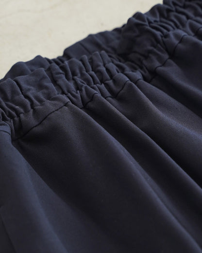 【12月6日(土)12時～発売】テーパードパンツ / 強撚ツイル / ネイビー