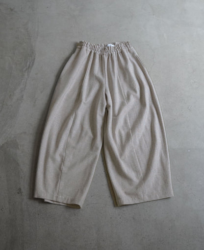 ワイドパンツ / スラブツイード