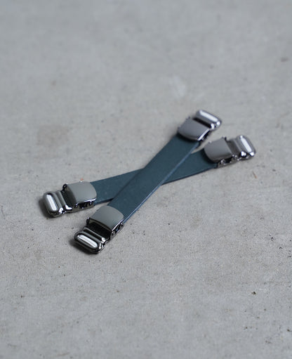 Leather mini belt (set of 2)