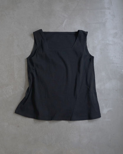 スクエアネックカットソー/ビワコットン