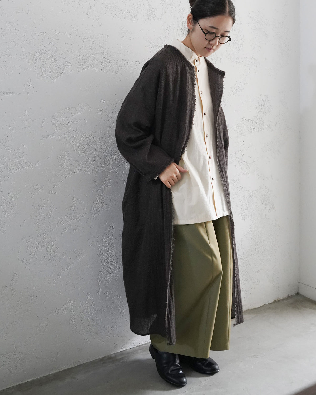 【10月3日発売】フリンジローブ / ウールガーゼ