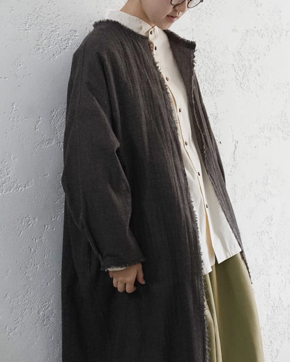 【10月3日発売】フリンジローブ / ウールガーゼ
