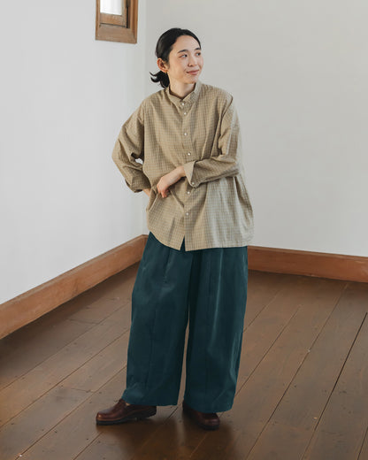 【9月19日発売】オーバーシャツ コットンドビー