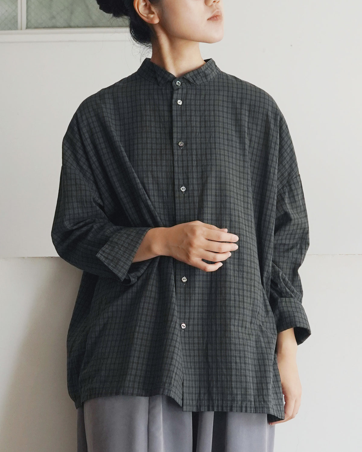 【9月19日発売】オーバーシャツ コットンドビー