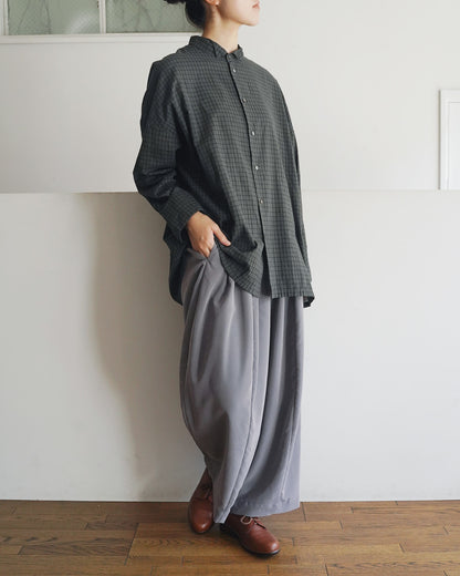 【9月19日発売】オーバーシャツ コットンドビー