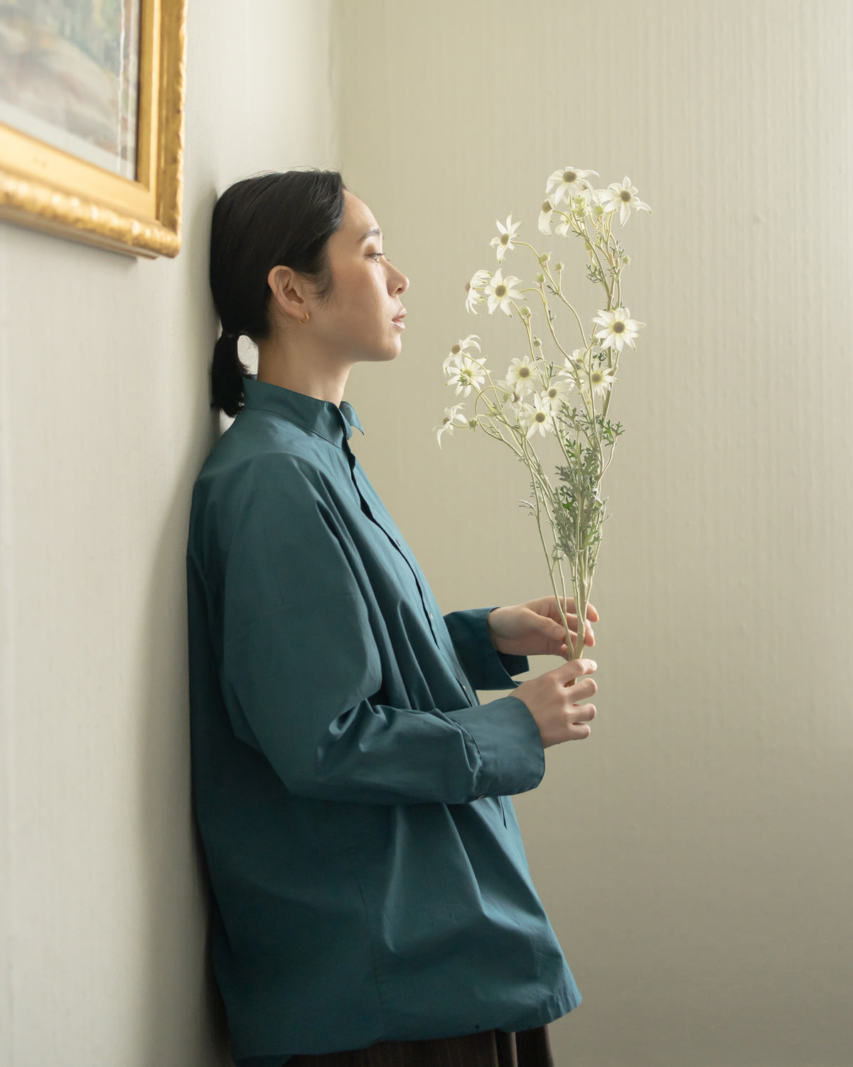 【10月3日発売】オーバーシャツ コットンシャンブレー