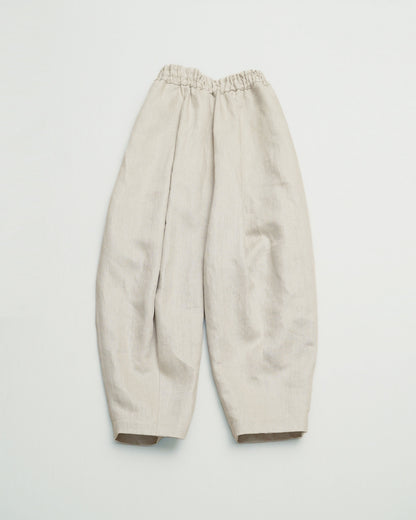 【9月5日発売】テーパードパンツ ヘビーリネンツイル