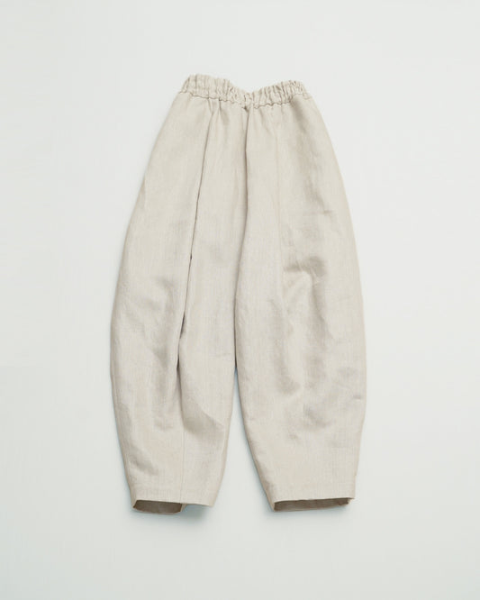 【9月5日発売】テーパードパンツ ヘビーリネンツイル