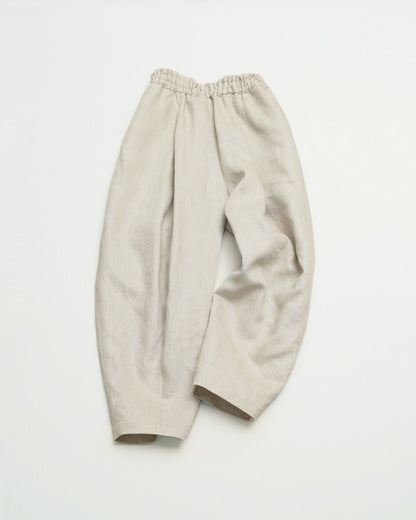 【9月5日発売】テーパードパンツ ヘビーリネンツイル