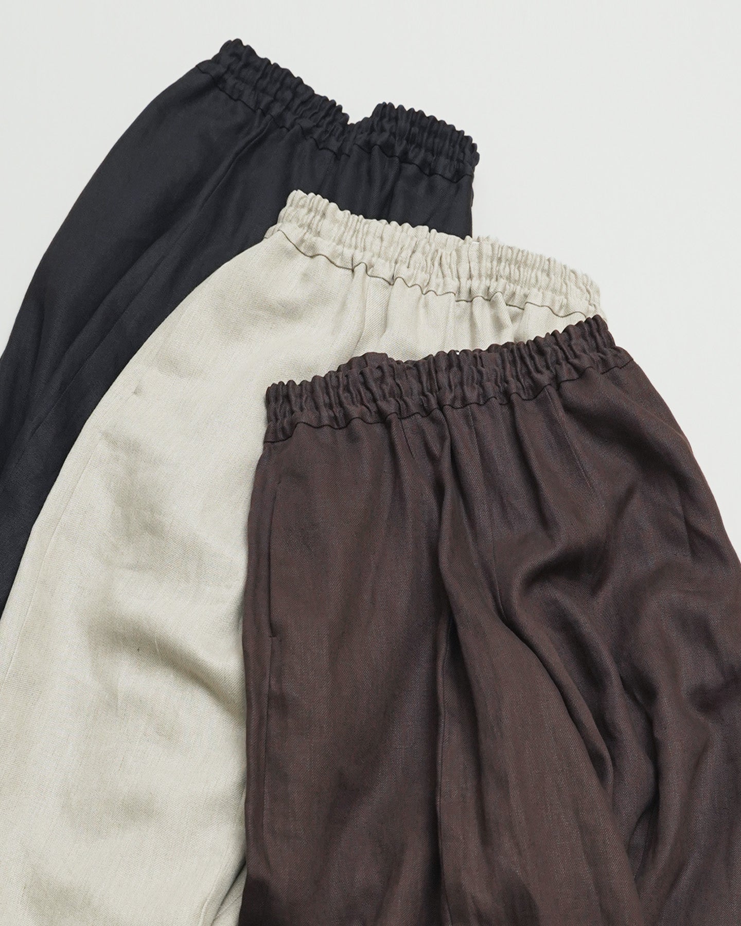 【9月5日発売】ワイドパンツ ヘビーリネンツイル