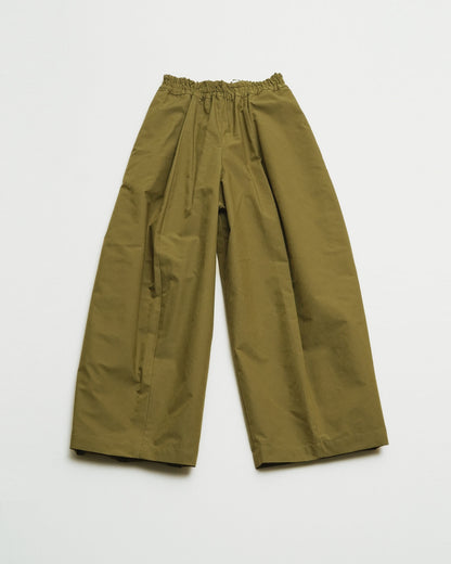 【9月19日発売】ワイドパンツ スムースバックツイル