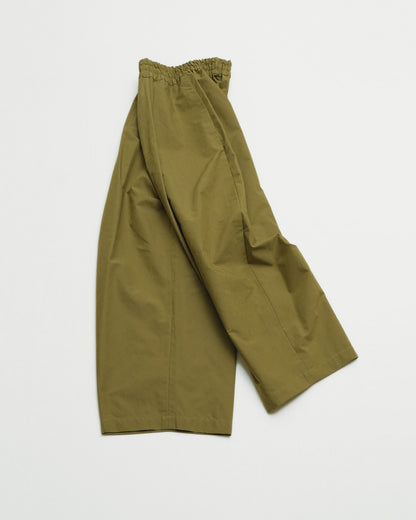 【9月19日発売】ワイドパンツ スムースバックツイル