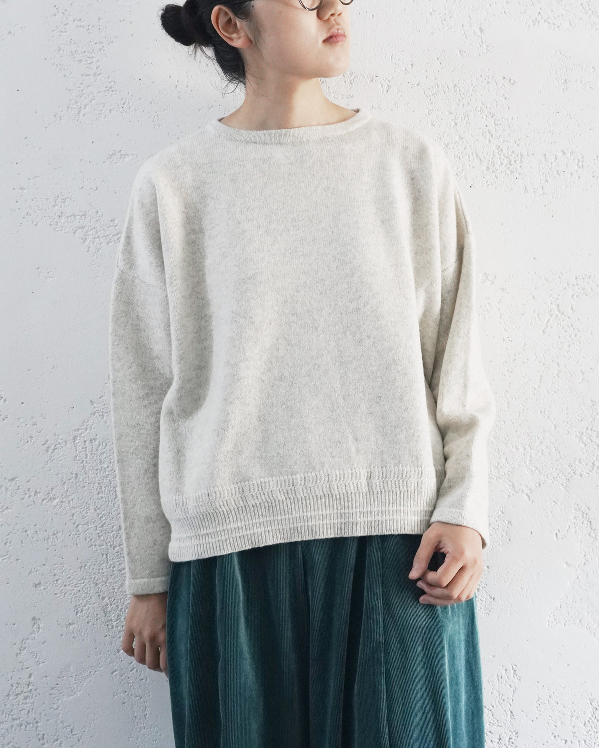 [Available October 24] Lambswool Crew Neck Sweater