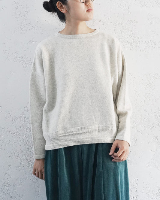 [Available October 24] Lambswool Crew Neck Sweater