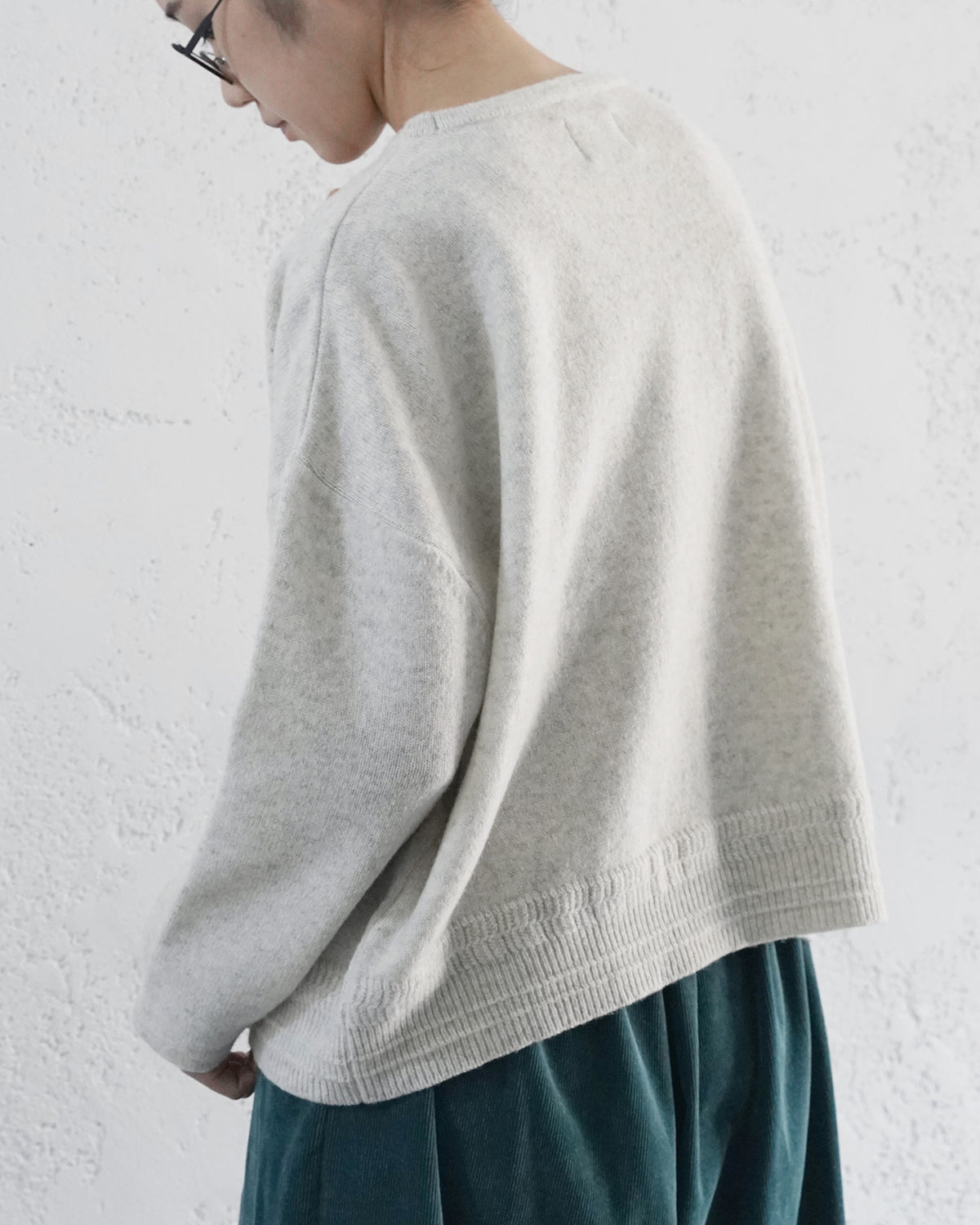 [Available October 24] Lambswool Crew Neck Sweater