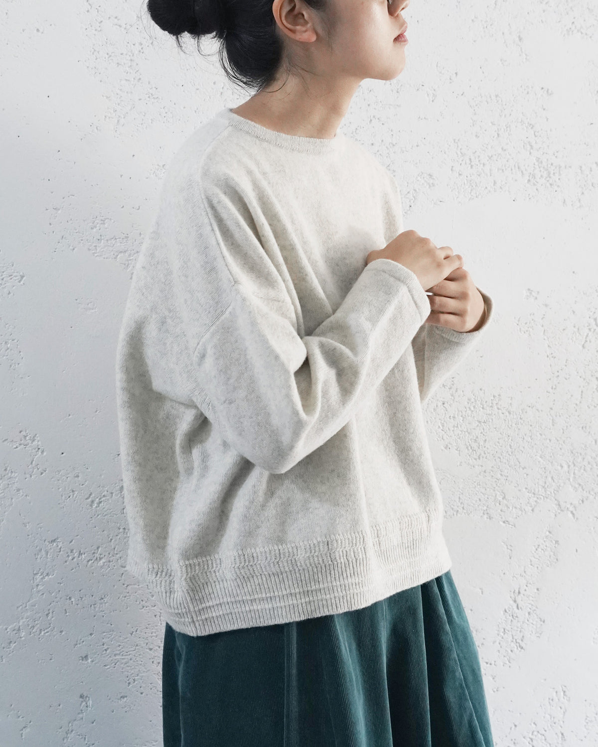 [Available October 24] Lambswool Crew Neck Sweater