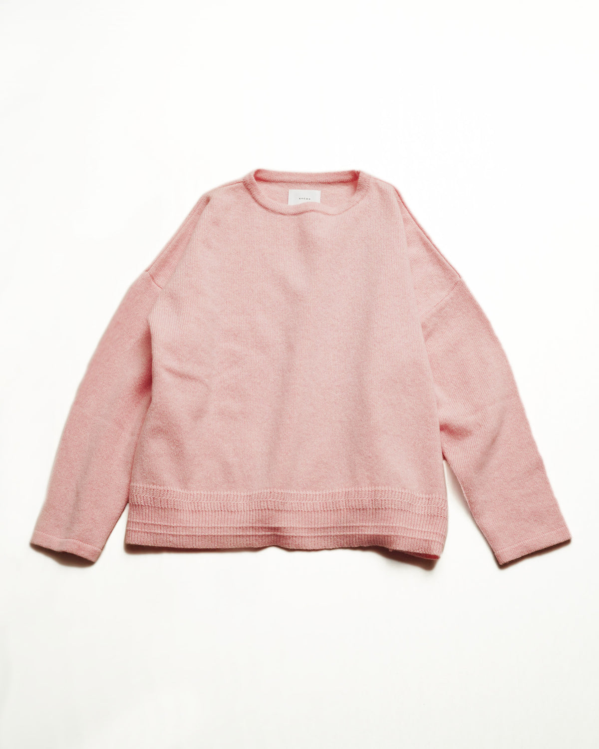【Available October 24】Lambswool Crew Neck Sweater