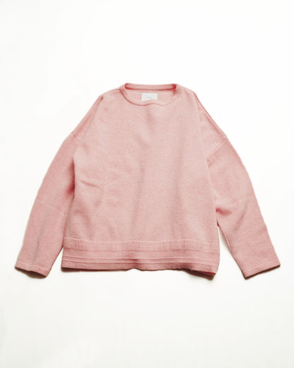 【Available October 24】Lambswool Crew Neck Sweater
