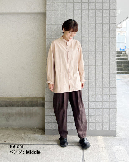 【9月5日発売】テーパードパンツ ヘビーリネンツイル