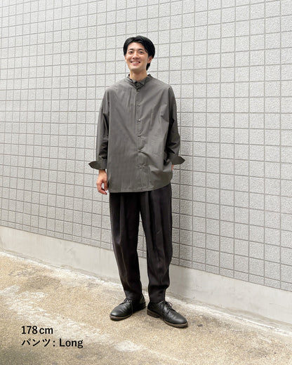 【9月5日発売】テーパードパンツ ヘビーリネンツイル