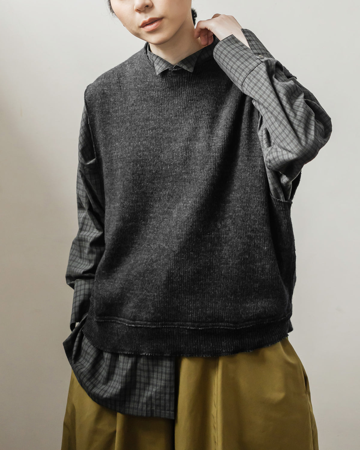 【9月19日発売】リブニットベスト
