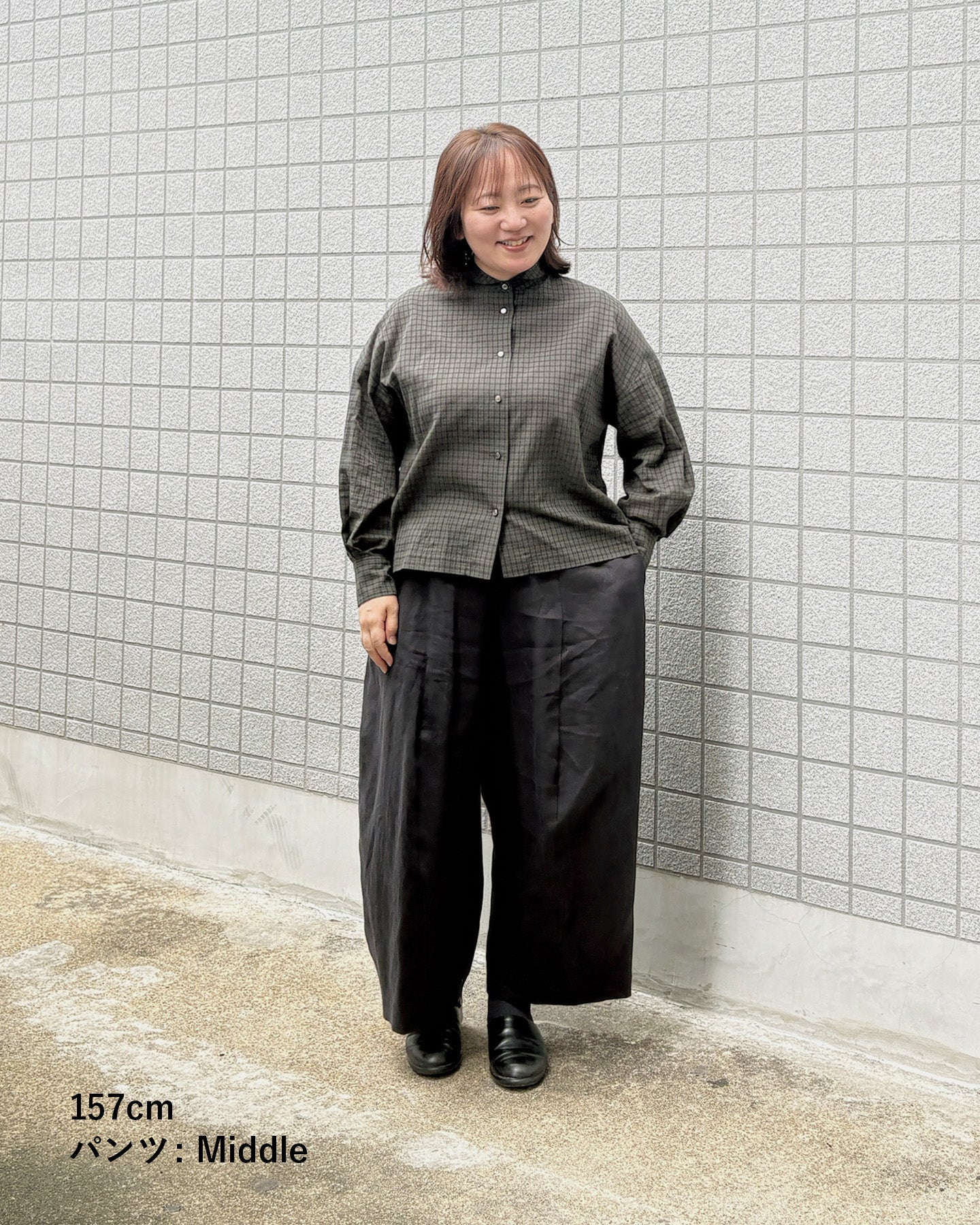 【9月5日発売】ワイドパンツ ヘビーリネンツイル