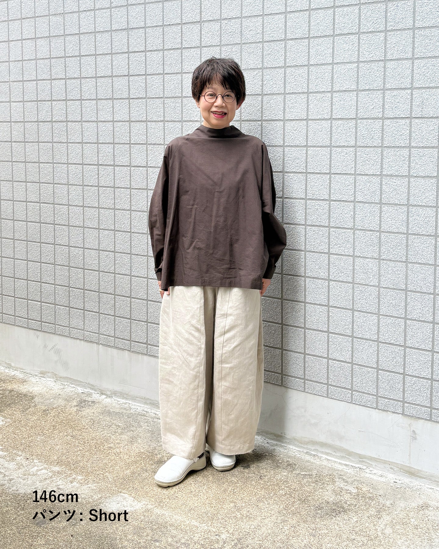 【9月5日発売】ワイドパンツ ヘビーリネンツイル
