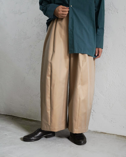 【10月3日発売】ワイドパンツ シャンブレーツイル
