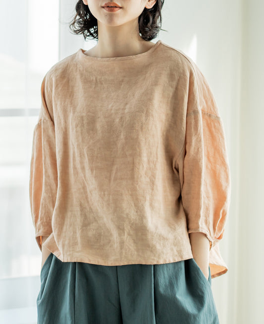 【4月11日(土)12時〜発売】タックプルオーバー / サニーリネン