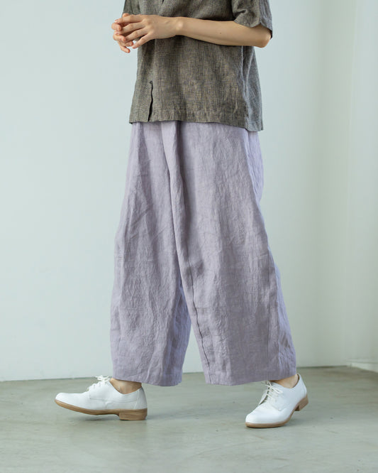【4月11日(土)12時〜発売】ワイドパンツ / サニーリネン